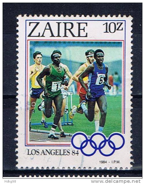 CGO Zaire 1984 Mi 863 Läufer - Used Stamps
