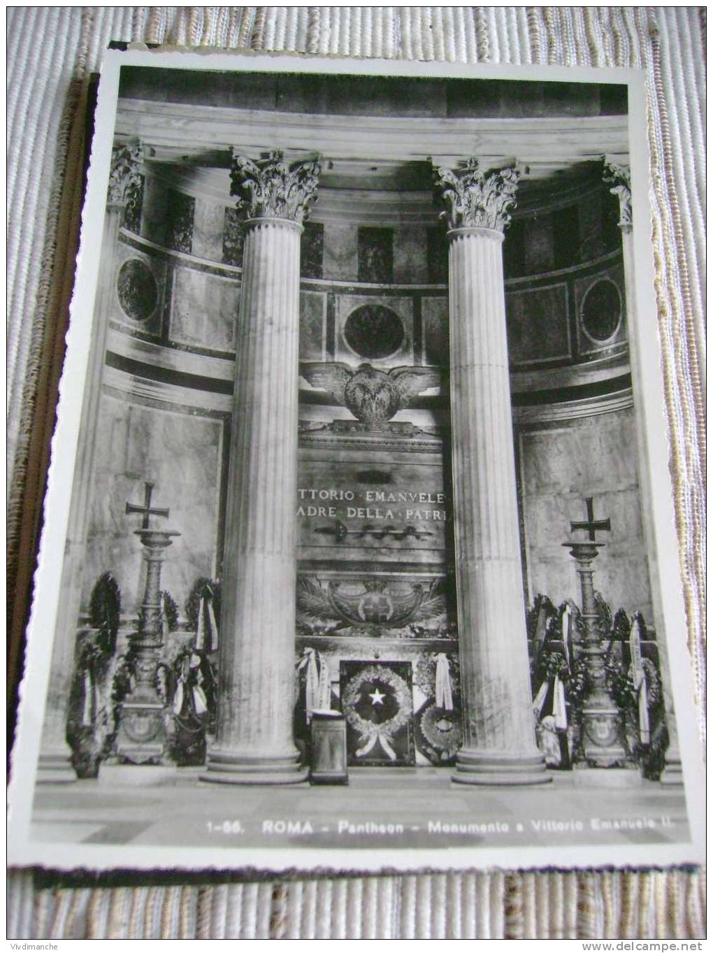 ITALIE -  ROMA - PANTHEON - MONUMENTO A VITTORIO EMANUELE II - CPSM  PHOTOGRAFIA - VIERGE BON ETAT - Panthéon