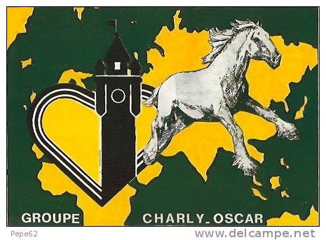 Boulogne Sur Mer-cheval Boulonnais-carte De QSL-cote D'opale-cpm - CB-Funk