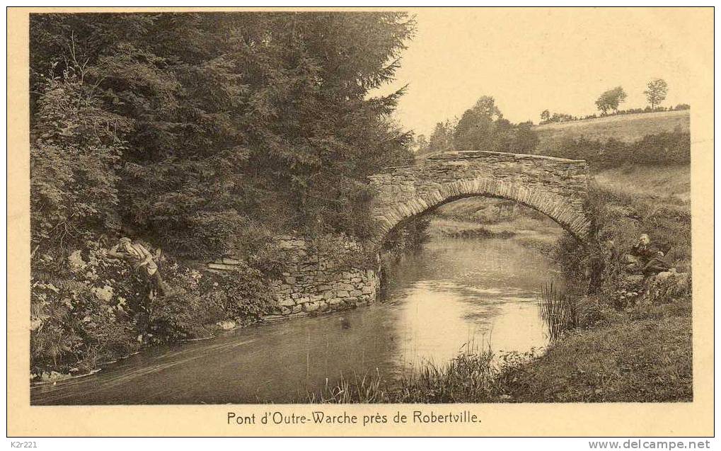 Pont D'outre Warche Près De Robertville - Waimes - Weismes