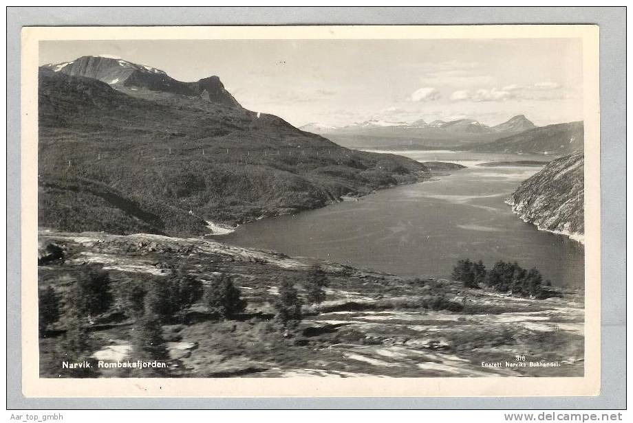 Norwegen NARVIK Ungebraucht 1941-08-15 Foto Enerett  #316 - Norway