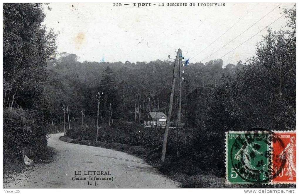 YPORT LA DESCENTE DE FROBERVILLE - Yport