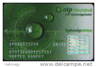 NO PHONECARD - HUNGARY - OTP HEALTH CARD - Non Classés