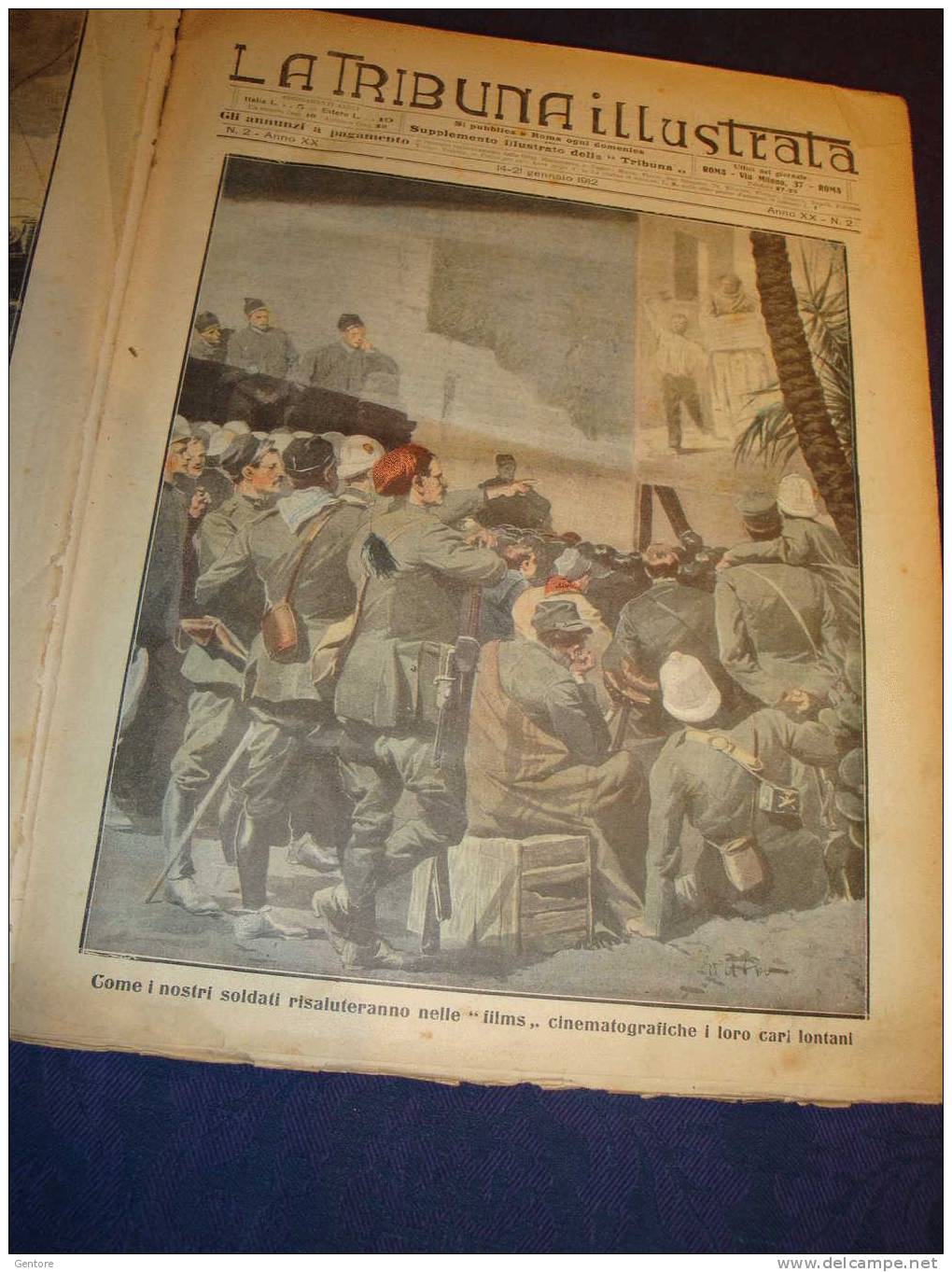 GUERRA ITALO TURCA - 1912 LA TRIBUNA ILLUSTRATA  Annata Completa Rilegata - Italien