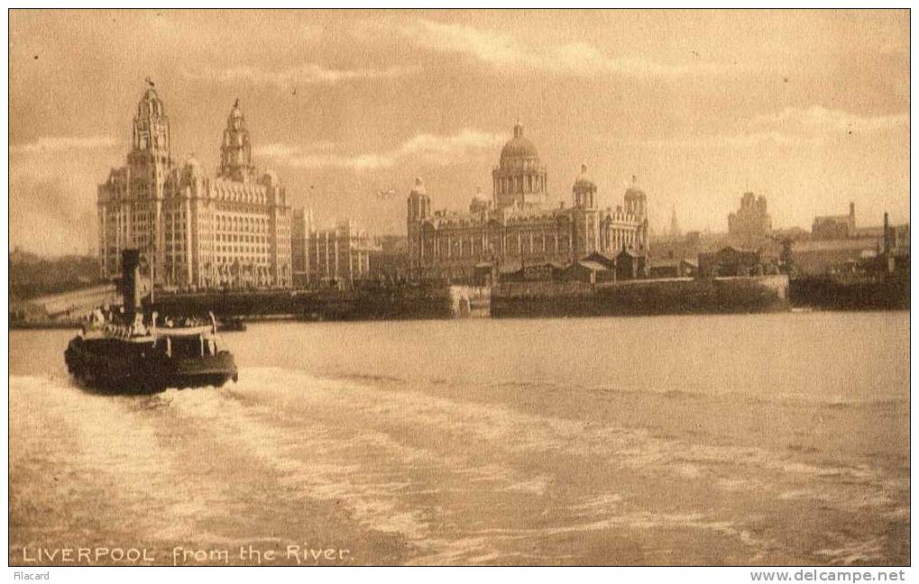 14787     Regno  Unito,  Liverpool   From  The   River,  NV - Liverpool