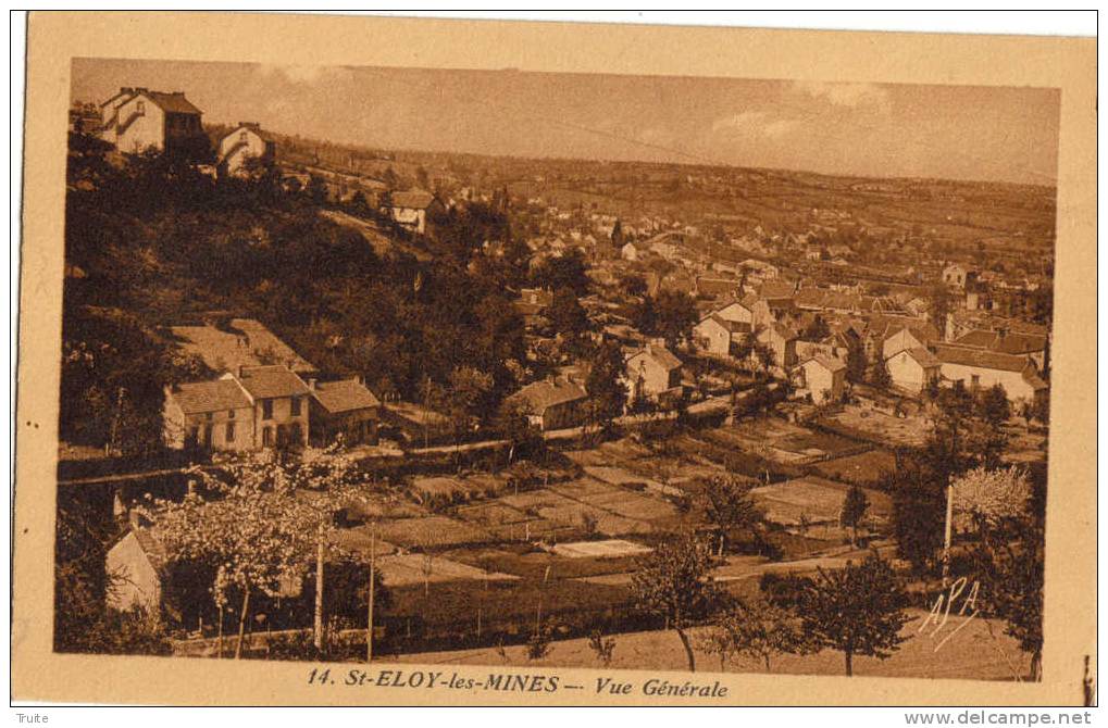 SAINT-ELOY-LES-MINES - Saint Eloy Les Mines