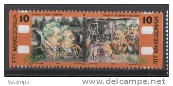 1995MZ-MACEDONIA MAKEDONIJA MAKEDONIEN   FILM CINEMA     STAMPS PER COLLECTIONE NEVER HINGED - Cinema