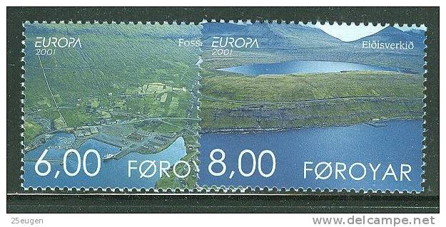 FAROE  2001  EUROPA CEPT  MNH - 2001