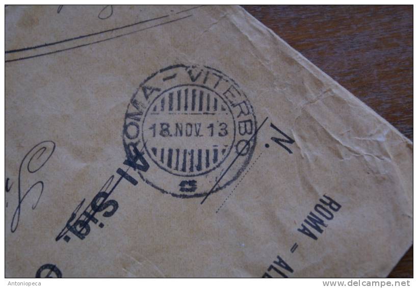 ITALIA 1913 - LETTERA ESPRESSO VIAGGIATA - Poststempel (Flugzeuge)