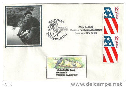 USA. Centenaire Des Mines D´Or De Hudson, Etat Du Wyoming.,enveloppe Souvenir - Altri & Non Classificati