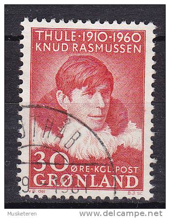 Greenland 1960 Mi. 45   30 (Ø) Knud Rasmussen Polar Explorer - Usati