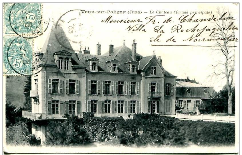 CPA VAUX SUR POLIGNY-LE CHATEAU - Otros & Sin Clasificación