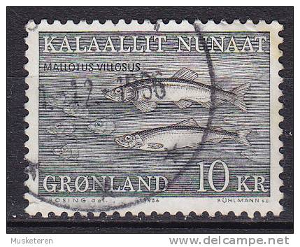 Greenland 1986 Mi. 168, 10.00 Kr Meerestiere Fisch Fish Poisson Lodde - Usados