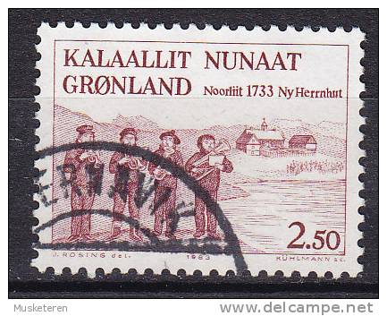 Greenland 1983 Mi. 146    2.50 Kr Jahrestag Der Ankunft Der Herrnhuter Missionare Auf Grönland - Oblitérés