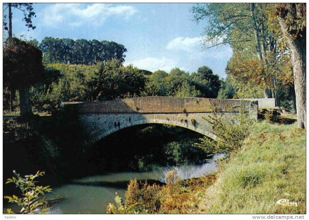 Carte Postale 80. Doullens  Le Pont De Palme Trés Beau Plan - Doullens