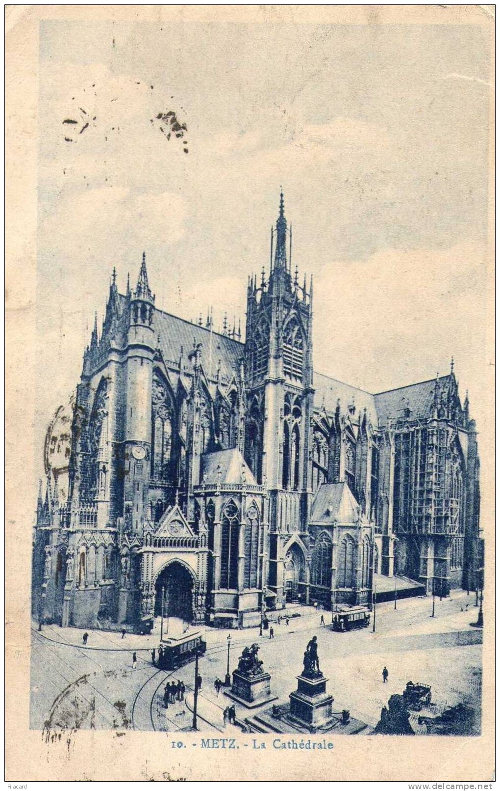 14798    Francia,  Metz,   La  Cathedrale,  VGSB  1921 - Lorraine