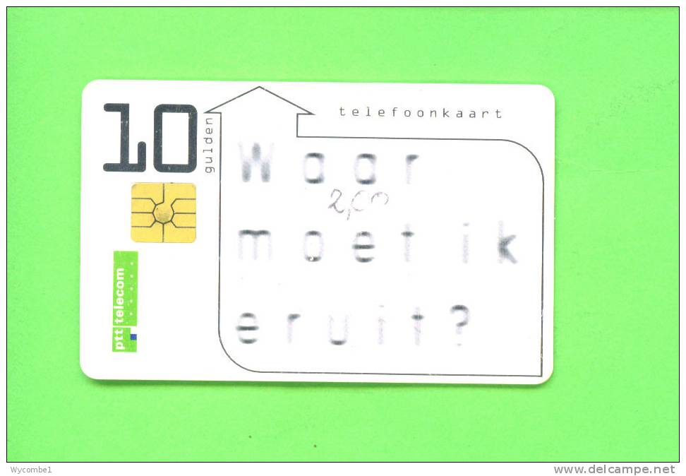 NETHERLANDS  -  Chip Phonecard As Scan - öffentlich