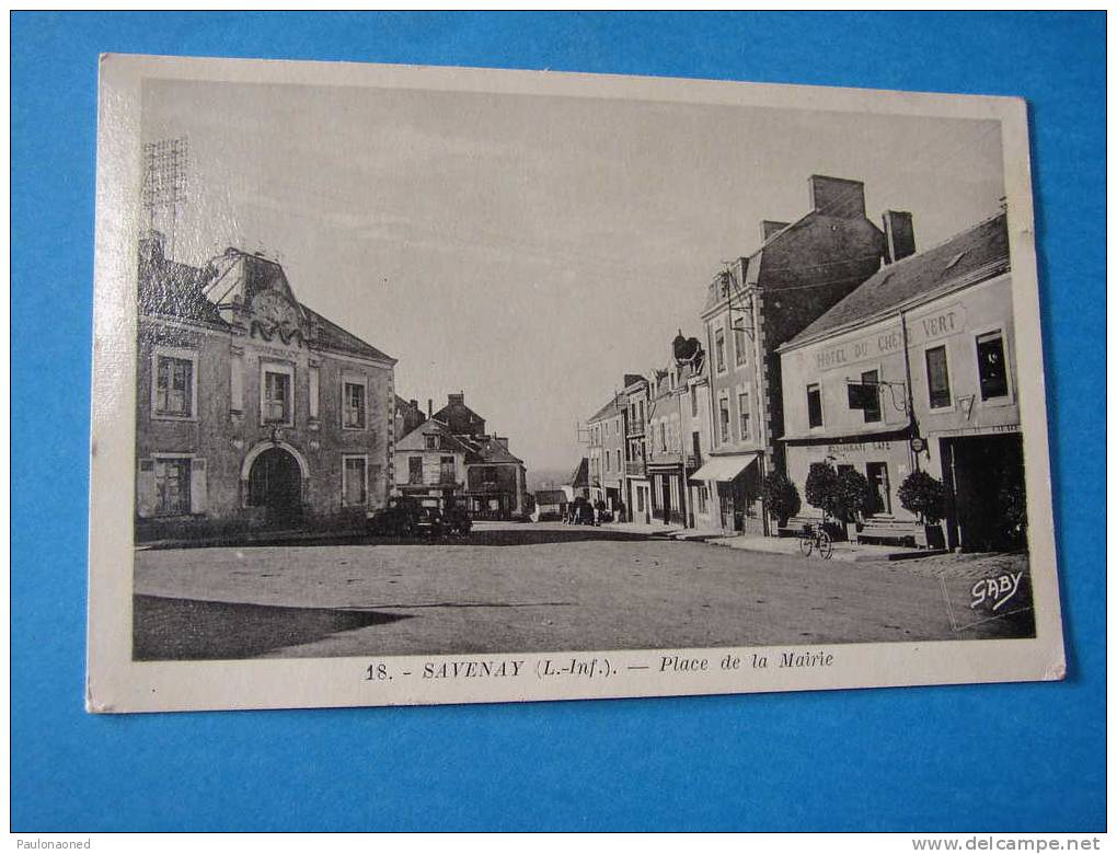 SAVENAY      PLACE DE LA MAIRIE - Savenay