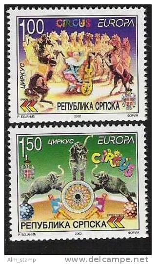 B+H Serb. Rep. / Republika  Srbska   2002  Yv. 224-5   Mi. 241-2  **MNH - 2002