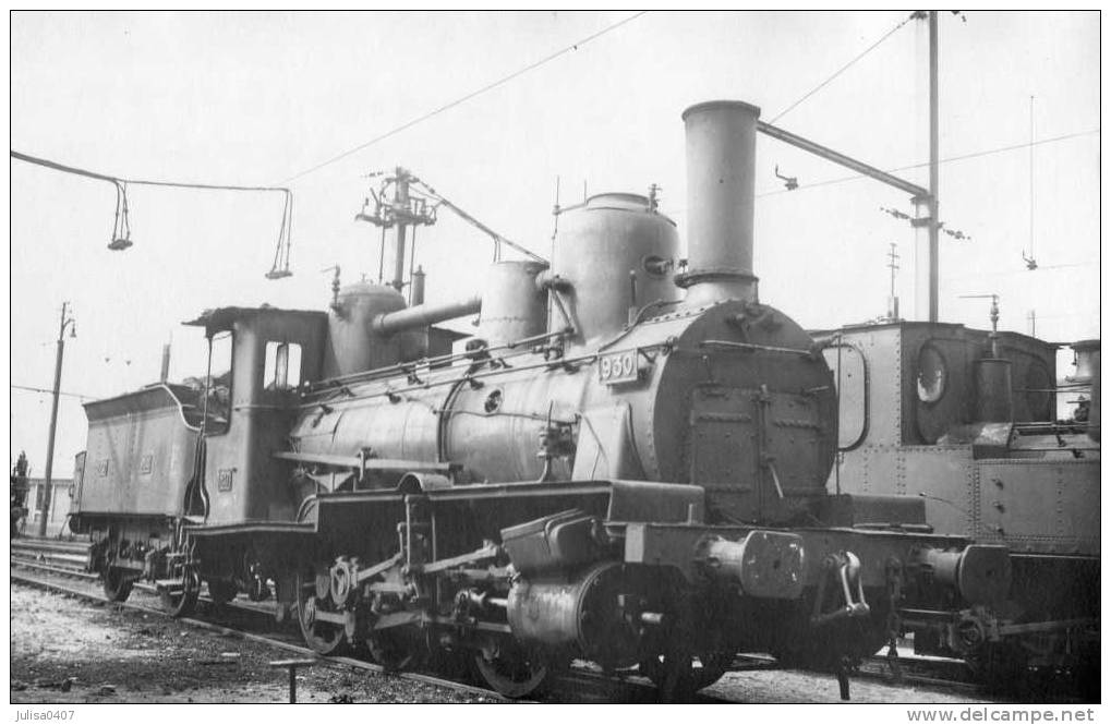 LOCOMOTIVE A VAPEUR Photographie Loco à Marchandises Cdf Du PO - Zubehör