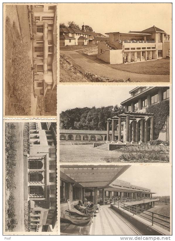 Jauche : Maison De Cure Et De Repos --sanatorium De Hemptinne--------5 Kaarten - Orp-Jauche