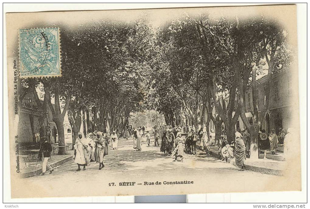 Setif Algérie - Rue De Constantine - Sétif