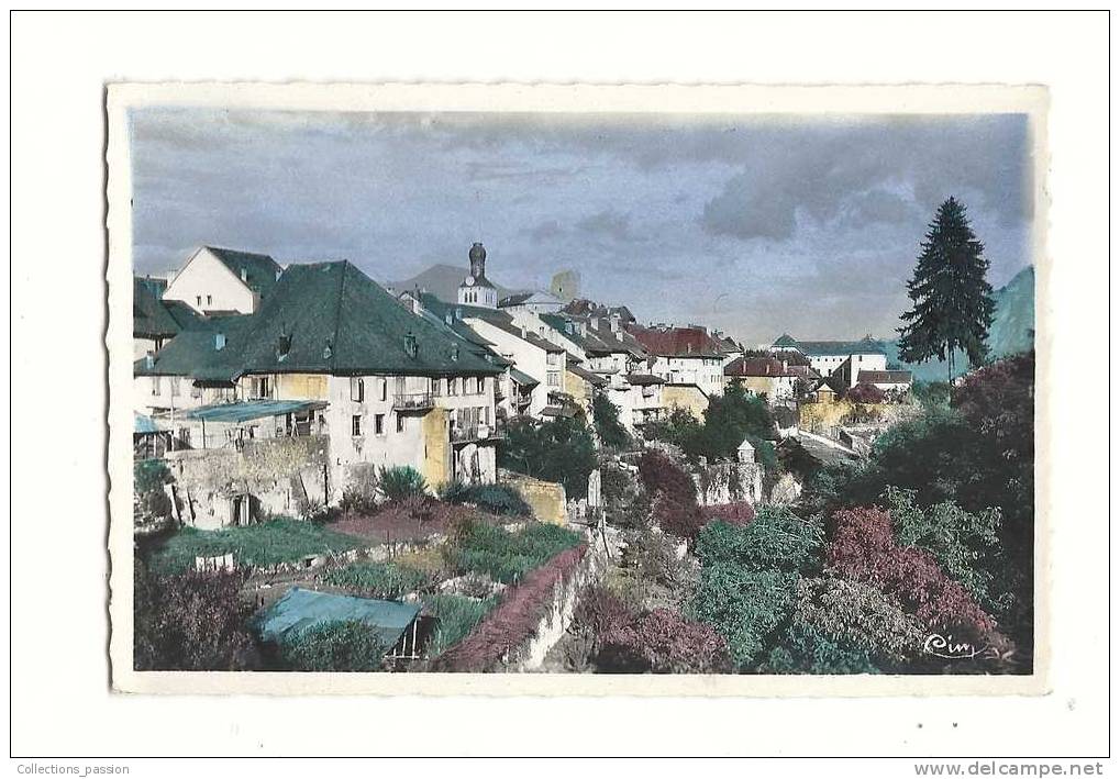 Cp, 74, La Roche-Foron, Le Foron Et Ses Vieilles Maisons - La Roche-sur-Foron
