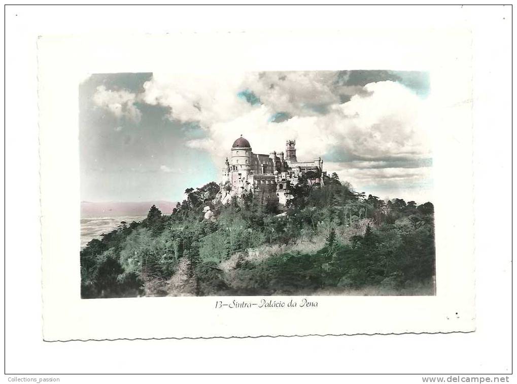 Cp, Portugal, Sintra, Palacio Da Pena, Dim: 17 X 12 Cm - Otros & Sin Clasificación