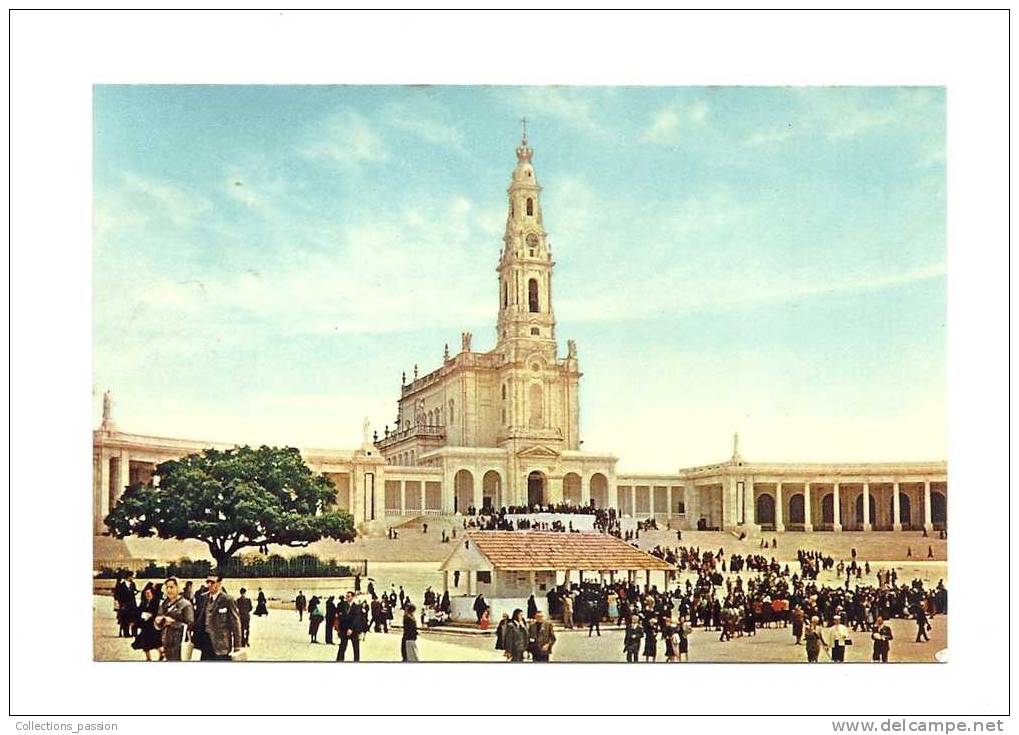 Cp, Portugal, Cova Di Iria, Fatima Church And The Original Chapel - Sonstige & Ohne Zuordnung