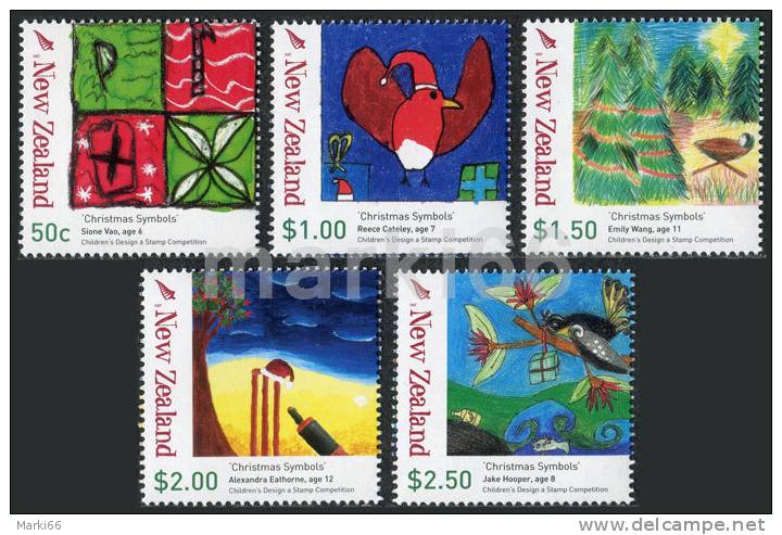 New Zealand - 2007 - Christmas - Mint Stamp Set - Nuovi