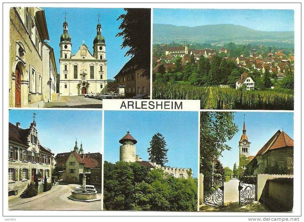 Arlesheim Mehrbilder-Karte 1976 - Arlesheim