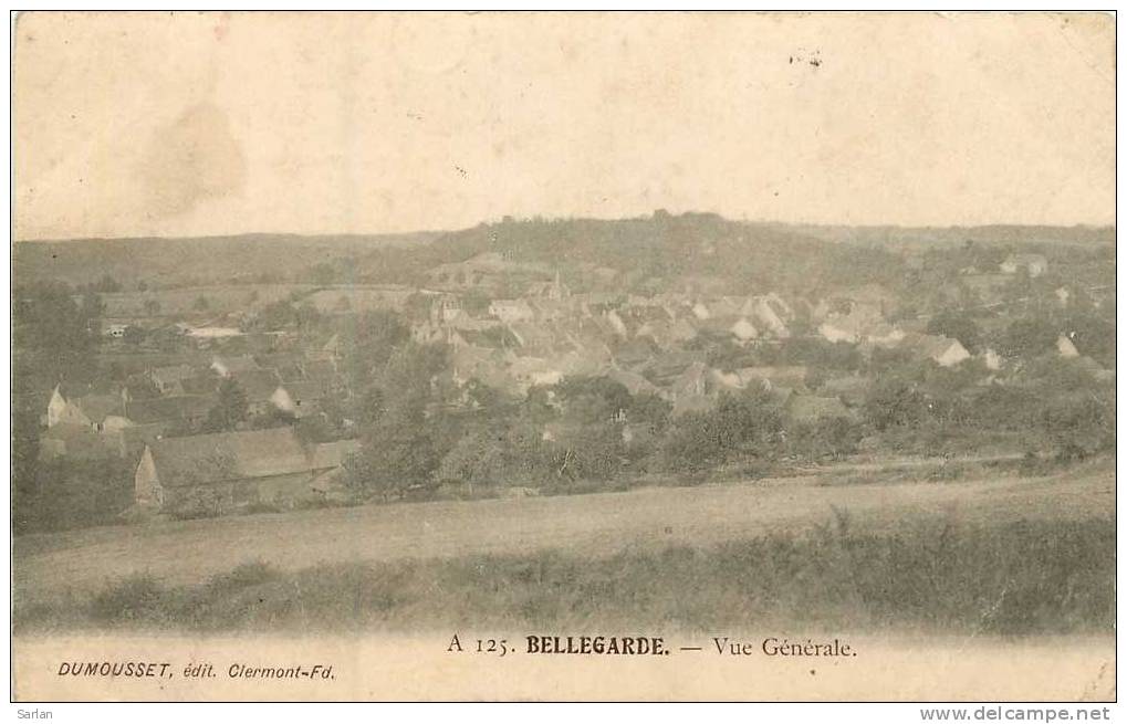 23 , BELLEGARDE , Dumousset A 125 , *9774 - Bellegarde
