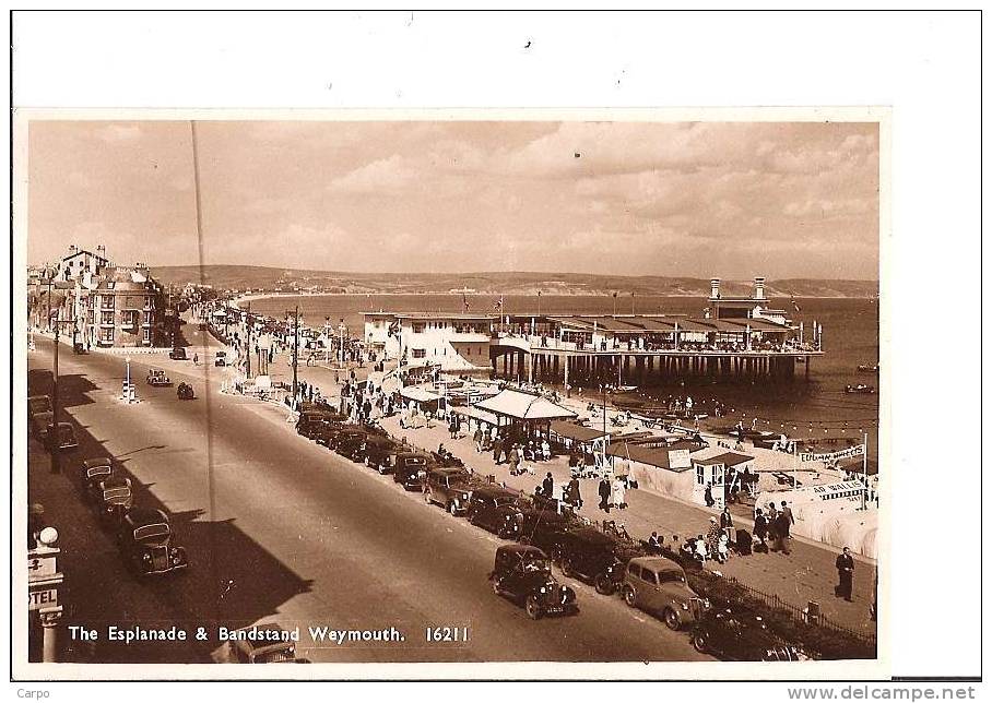 The Esplanade & Bandstand, Weymouth. - Weymouth