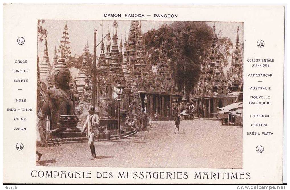 DAGON PAGODA - RANGOON - Myanmar (Birma)