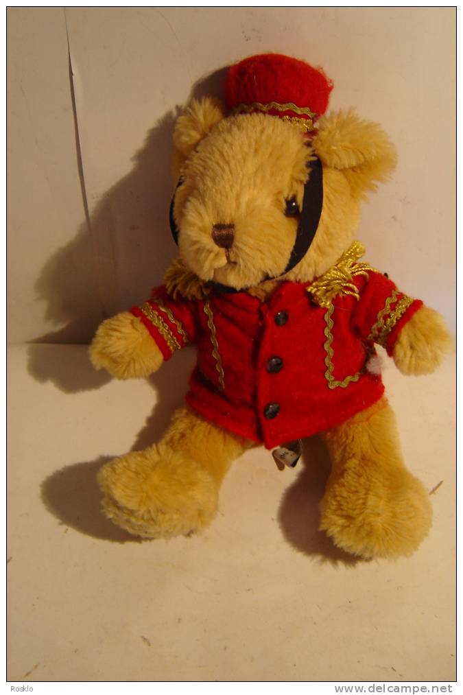 OURS  EN PELUCHE / PETIT OURS HABILLE EN GROUM / MARQUE THE TEDDY BEAR COLLECTION     HT 25CM - Teddybären