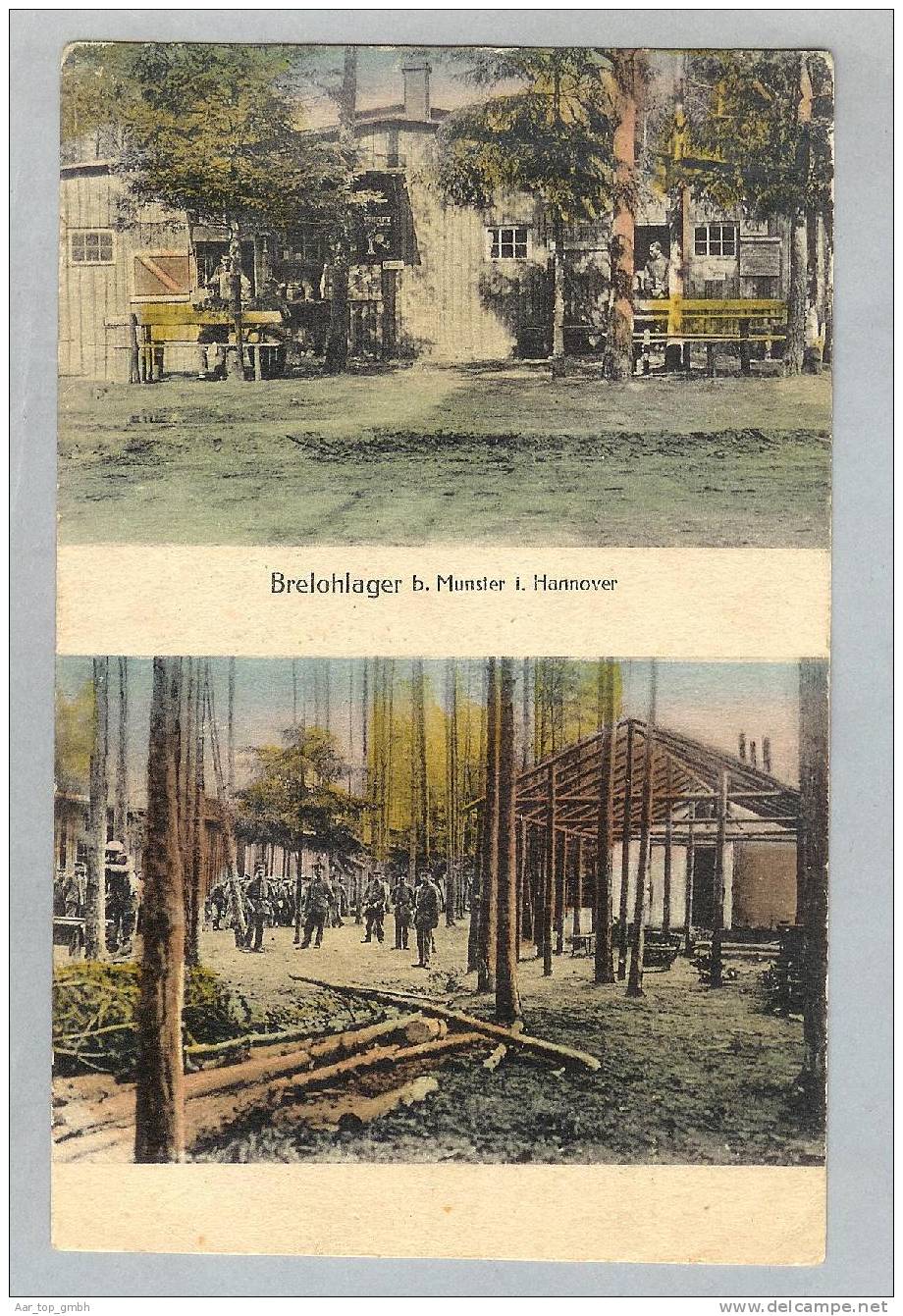 NS BRELOKLAGER Bei Münster 1918-05-20 Foto Inf.Abtg. - Munster