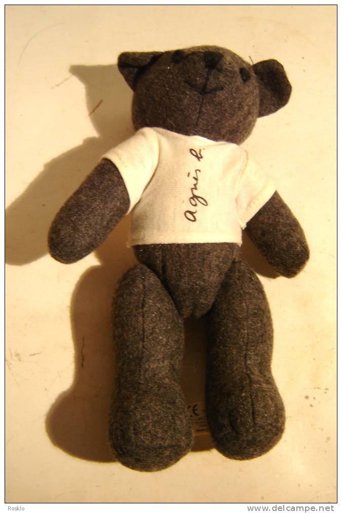 OURS  EN PELUCHE / PETIT OURS AGNES B  POUR CREATEURS DE BEAUTE / PARFAIT - Orsi