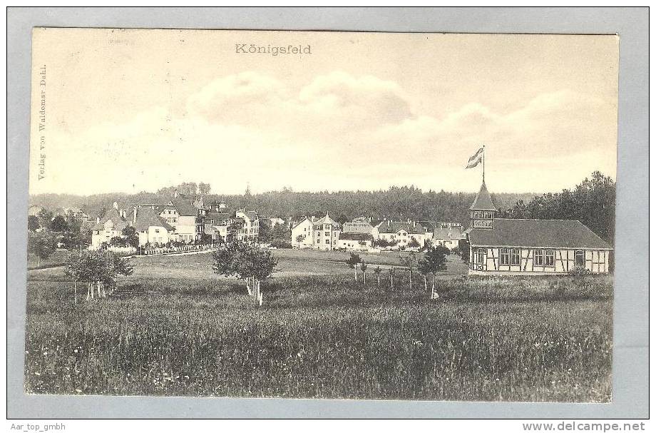 BW KÖNIGSFELD 1907-07-29 Foto Gebr.Metz #32760 - Singen A. Hohentwiel