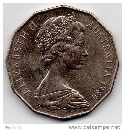 AUSTRALIA 50 CENTS 1980 - 50 Cents