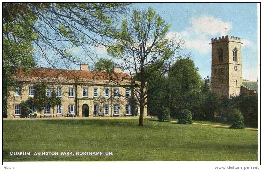 14885  Regno  Unito,   Northampton,  Abington  Park,  Museum,  VG  1962 - Northamptonshire