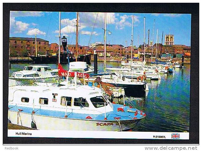 RB 704 - Postcard Hull Marina Yorkshire - Boats - Hull