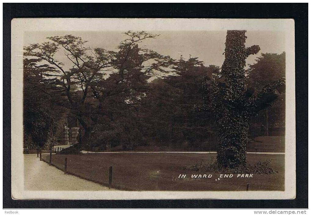 RB 704 - 1909 Real Photo Postcard - In Ward End Park Birmingham Warwickshire - Birmingham