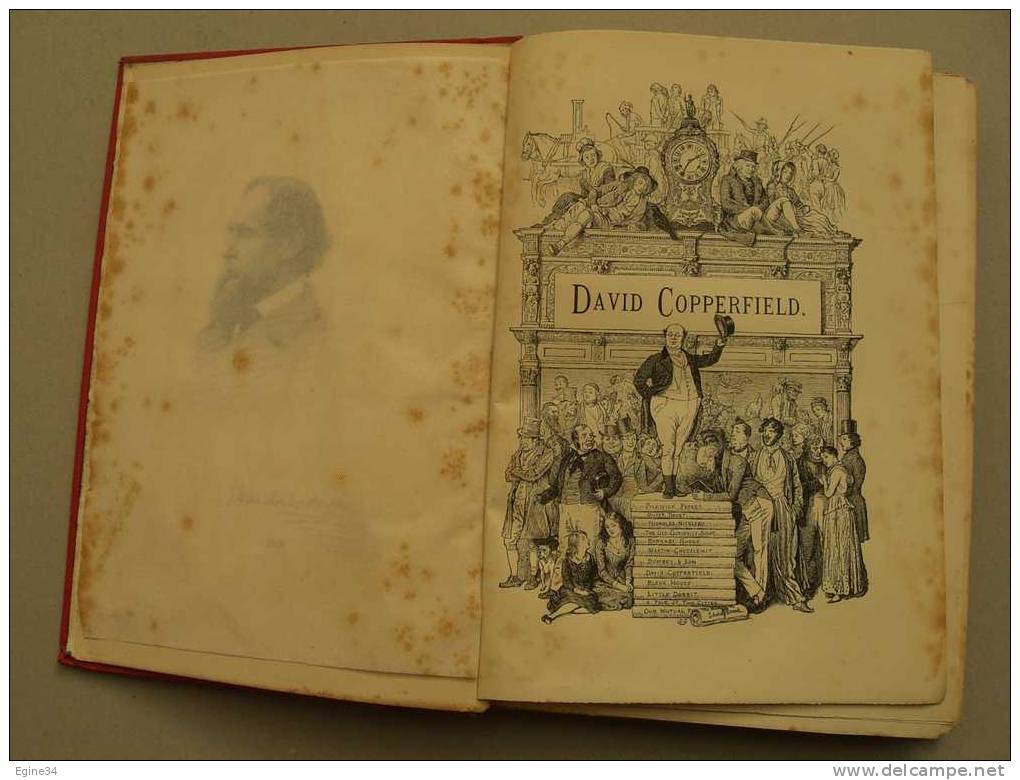 Charles DICKENS - The Personal History Of DAVID COPPERFIELD  - Illustrated By F. BARNARD -1890 - 1850-1899