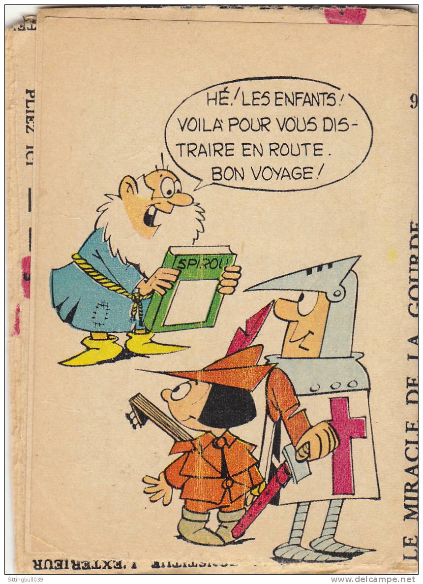 MINI-RECIT De SPIROU. N° 92. Le Miracle De La Gourde. BISSOT. 1961. Dupuis Marcinelle - Spirou Magazine