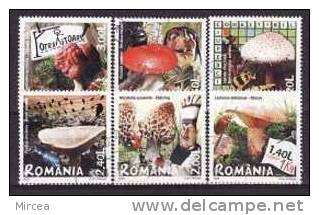 Roumanie - 2008 - Yv.no.5271-6 Obliteres,serie Complete - Usado
