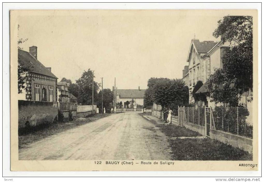 BAUGY. - Route De Saligny - Baugy