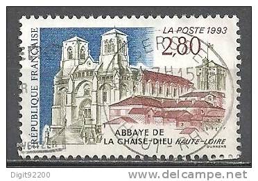 1 W Valeur Oblitérée, Used - FRANCE * 1993 - YT Nr 2825 - N° 8701-50 - Gebraucht