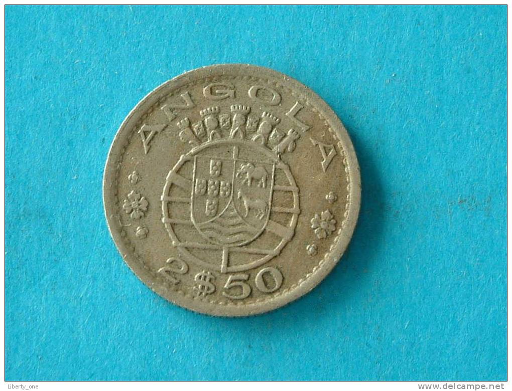 1956 - 2 $ 50 ESCUDOS / KM 77 ( For Grade, Please See Photo ) !! - Angola