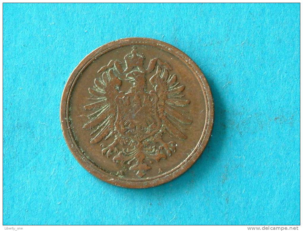 1874 A - 2 PFENNIG / KM 2 ( For Grade, Please See Photo ) !! - 2 Pfennig