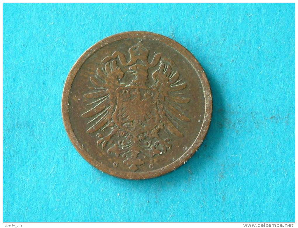 1876 C - 2 PFENNIG / KM 2 ( For Grade, Please See Photo ) !! - 2 Pfennig